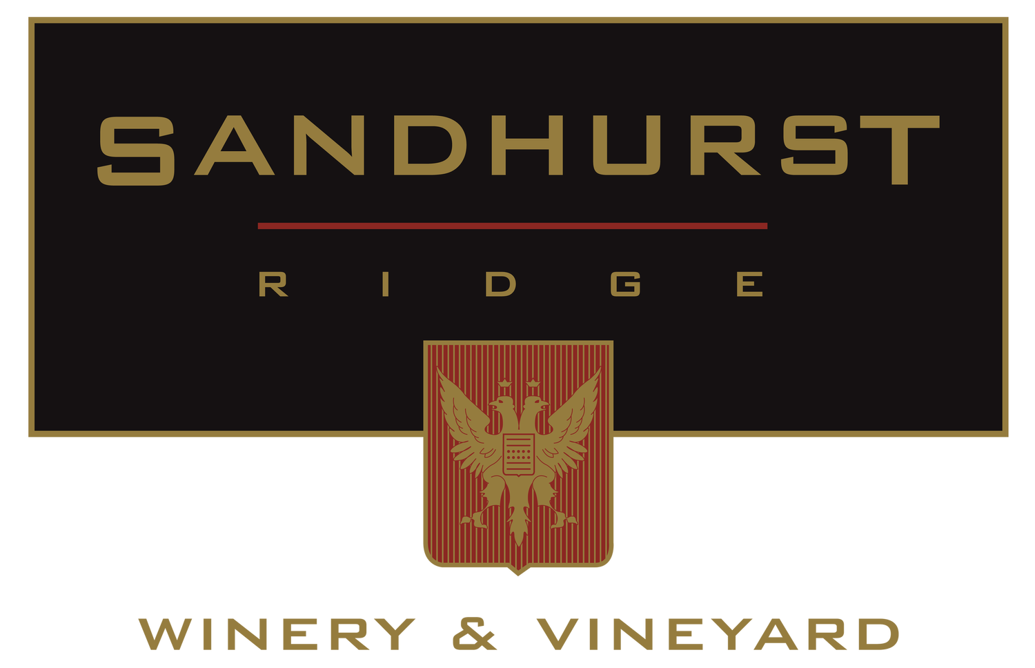 Sandhurst+Ridge+Winery+&+Vineyard+(text+below)+logo
